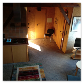 Behagliche Einrichtung der Wohnung